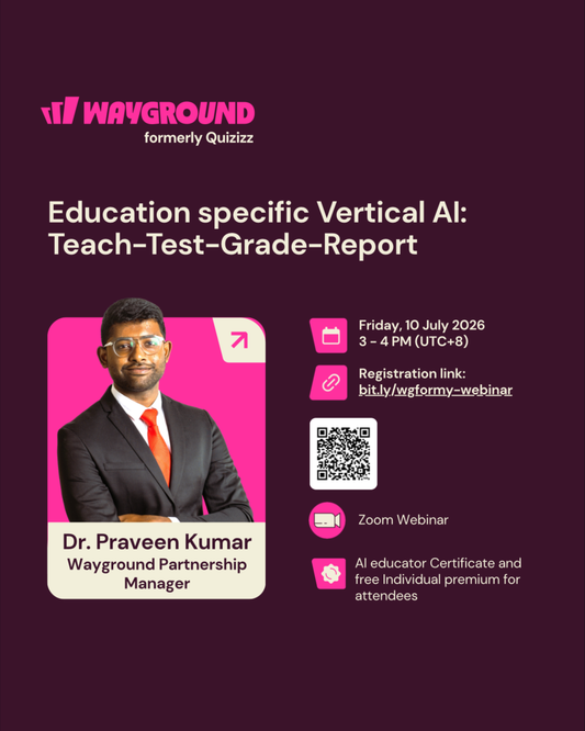 🚀 Upcoming Wayground Webinar for Educators and Academic Coordinators