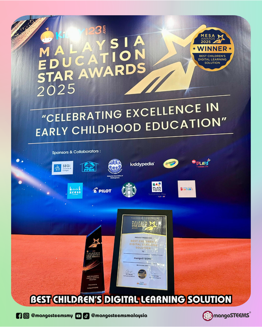 mangoSTEEMS Malaysia Wins “Best Children’s Digital Learning Solution” at MESA 2025! 🌟